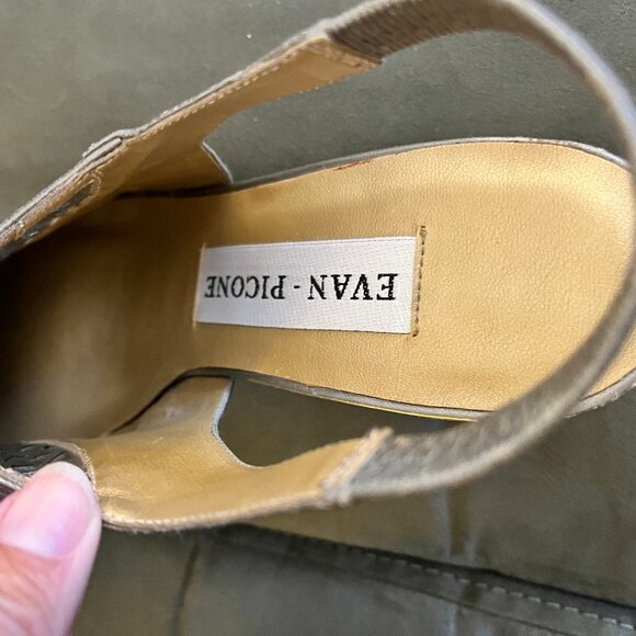 Vintage Evan-Picone Size 8 Leather Heels - Picture 13 of 14